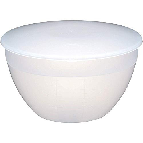 KitchenCraft Plastic 2 3 Litre Baking Pudding Basin and Lid