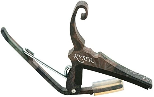 Kyser Quick Change Capo for 6 string acoustic guitars  Camo  KG6C