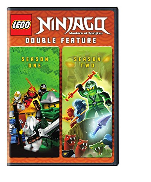 LEGO Ninjago  Masters of Spinjitzu Seasons 1 2 Double Feature  DVD LEGO Ninjago  Masters of Spinjitzu Seasons 1 2 Double Feature  DVD