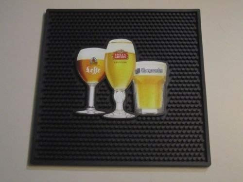 Best of Belgium Waitstation Bar Mat - Stella Artois Hoegaarden Leffe