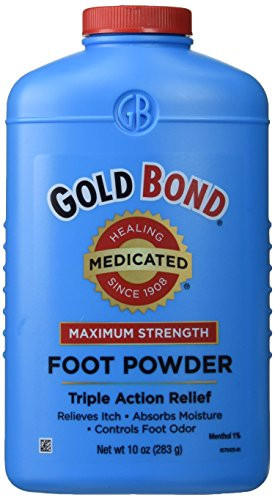 Gold Bond Medicated Foot Powder   10 Oz  Pack of 2