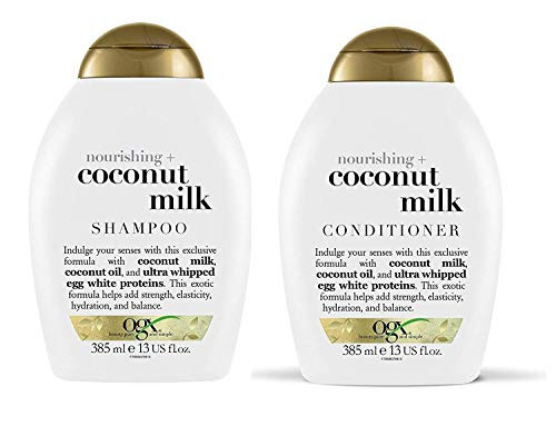 OGX Nourishing Coconut Milk Shampoo Conditioner 13 Ounce OGX Nourishing Coconut Milk Shampoo Conditioner 13 Ounce