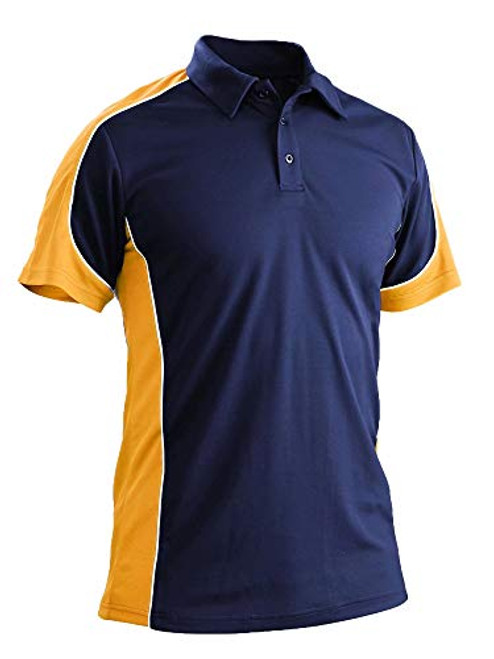 Pique Polo Shirt for Men Jersey Polo Shirt Hiking Polo Work Business Polo Shorts Sleeve T Shirt Dry Fit Polo Golf Polo Shirts for Men