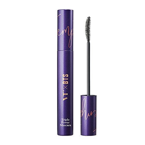 VT X BTS Super Tempting Triple Power Mascara 0 30 fl oz    9ml  waterproof mascara  fiber mascara  voluminous mascara