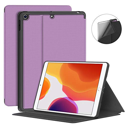 Supveco New iPad 8th Generation Case iPad 7th Generation Case   Premium Shockproof Case with Auto Sleep Wake Feature for iPad 10 2 inch 8th Generation 7th Generation  Purple