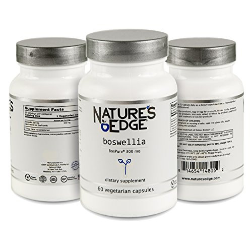 Nature s Edge® Boswellia Vegetarian Capsules w Bospure® Natural Joint Support GMO Free Soy Free Gluten Free Nature s Edge® Boswellia Vegetarian Capsules w Bospure® Natural Joint Support GMO Free Soy Free Gluten Free