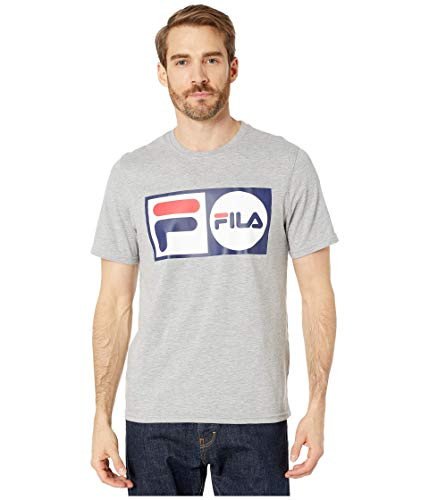 Fila Lock Up Tee Grey Heather LG