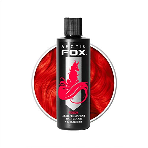Arctic Fox Vegan and Cruelty Free Semi Permanent Hair Color Dye  8 Fl Oz  POISON