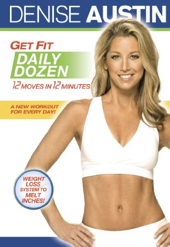 Denise Austin  Get Fit Daily Dozen  12 Moves in 12 Minutes   DVD