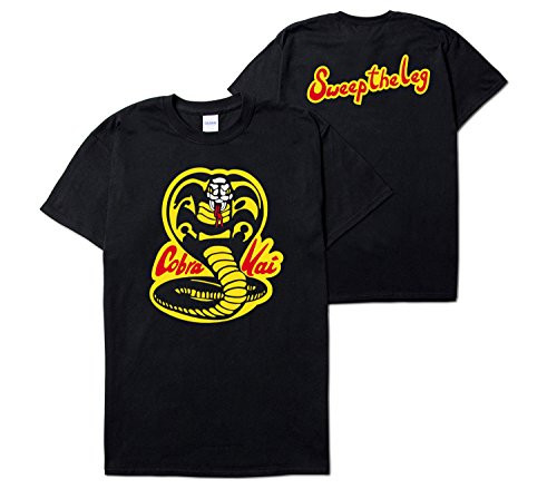 Cobra Kai Karate Dojo Short Sleeve T Shirt  Medium  Black