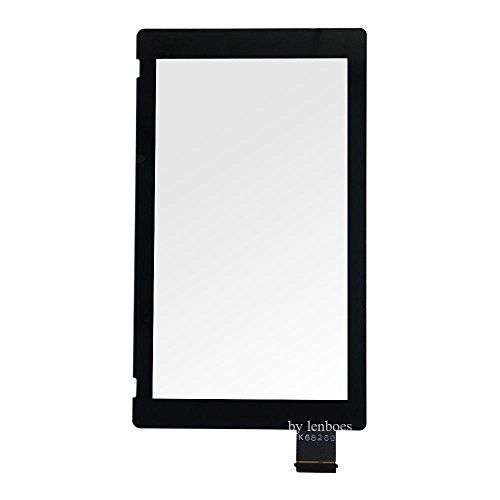 lenboes Front Outer Lens LCD Touch Screen Digitizer Replacement Part  NO LCD Screen  with Opening Tool for Nintendo Switch NS 2017