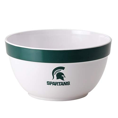 College Kitchen Michigan State Serveware Mixing and Serving Bowl  4 75 Quart  White