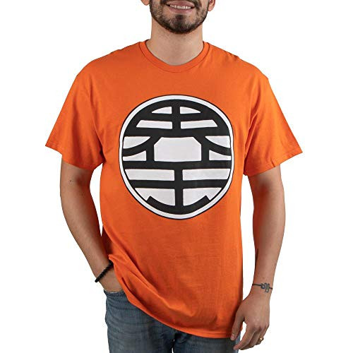Dragon Ball Z King Kai s Kanji Short Sleeve T Shirt XX Large