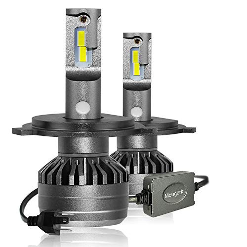 H4 9003 LED Headlight bulbs  High Beam Low Beam 6000K Cool White Halogen Replacement Adjustable Beam Easy Installation LED Headlights Conversion Kit  Pack of 2?