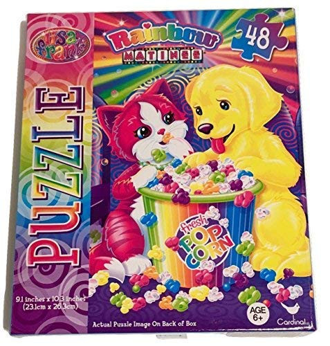 Arts and Crafts for Kid s  Lisa Frank Animal Artwork Designs  48 Piece Jigsaw Puzzle  Click Pen  Activity Book with Stickers  Fun with Kittens and Puppies  3 pc