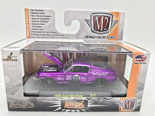 M2 Machines by M2 Collectible Auto Mods 1968 Ford Mustang 1 64 Scale S17 14 59 Metallic Purple Details Like NO Other M2 Machines by M2 Collectible Auto Mods 1968 Ford Mustang 1 64 Scale S17 14 59 Metallic Purple Details Like NO Other