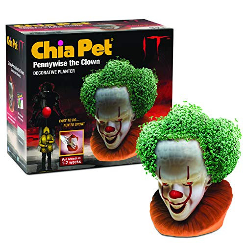 Chia CP423 01 IT Pennywise Decorative Pottery Planter  Easy to Do and Fun to Grow