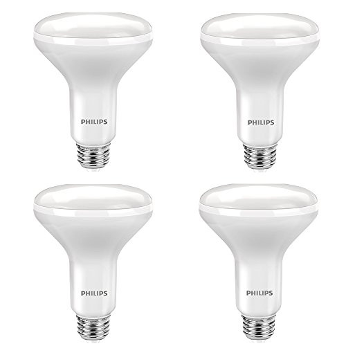 Philips LED 465203 BC9 5BR30 AMB 927 DIM 120V BR30 65W CRI90 65 Watt Equivalent Dimmable Bright BR30 LED Bulb 4 Pack Soft White 3 Count Philips LED 465203 BC9 5BR30 AMB 927 DIM 120V BR30 65W CRI90 65 Watt Equivalent Dimmable Bright BR30 LED Bulb 4 Pack Soft White 3 Count