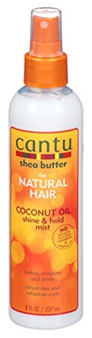 Cantu Natural Hair Coconut Oil Shine   Hold Mist 8 4 Ounce Spry  248ml   2 Pack Cantu Natural Hair Coconut Oil Shine   Hold Mist 8 4 Ounce Spry  248ml   2 Pack
