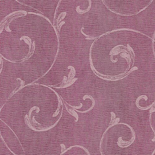 Chesapeake CHR11661 Gibby Purple Leafy Scroll Wallpaper