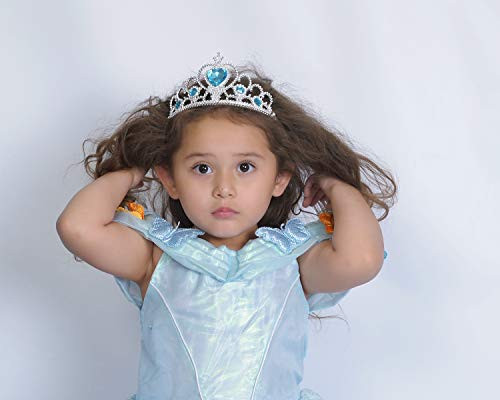 MONIKA FASHION WORLD Cinderella Costume Light up Girls Size T  2 4  S  4 6  M  6 8  T  2 4  With Accessories