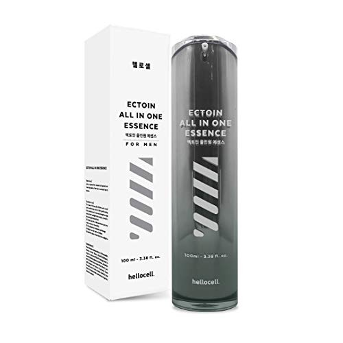 Ectoin All In One Essence For Men   Aftershave  Daily  Face  Moisturizer  lotion  Lightweight   Natural Ingredient Soft  Fast  Absorption  Facial  Hydration for Man  3 38 Oz