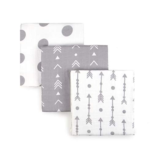 Tadpoles S 3 Muslin Receiving Blankets Dino
