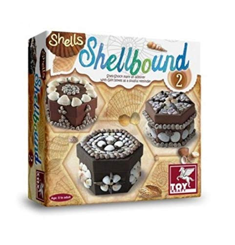 Toykraft  Shellbound 2   Do It Yourself Shell Craft Activity Kit for Kids Aged 7 Years