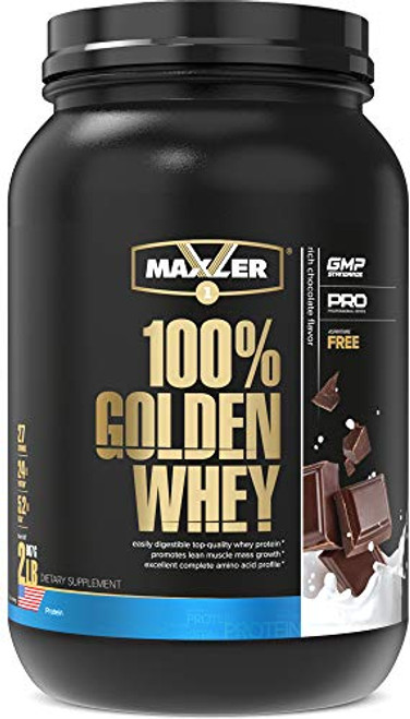 Maxler 100 Golden Whey 24g of Premium Whey Protein Powder per Serving Premium 100 Whey Protein Powder High Protein Low Fat Low Carb Complete Amino Acid Profile Rich Chocolate 2 lbs Maxler 100 Golden Whey 24g of Premium Whey Protein Powder per Serving Premium 100 Whey Protein Powder High Protein Low Fat Low Carb Complete Amino Acid Profile Rich Chocolate 2 lbs