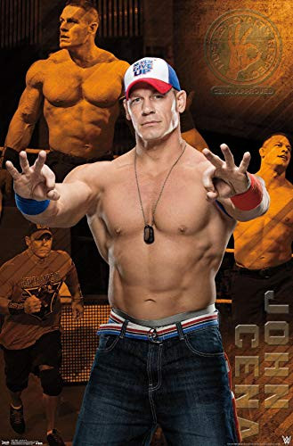 Trends International WWE   John Cena 16 Wall Poster  22 375  x 34   Premium Unframed