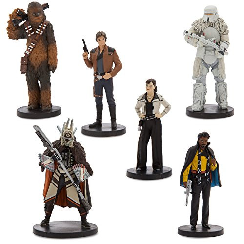 Disney Solo: A Star Wars Story Han Solo Figure Play Set 6 piece