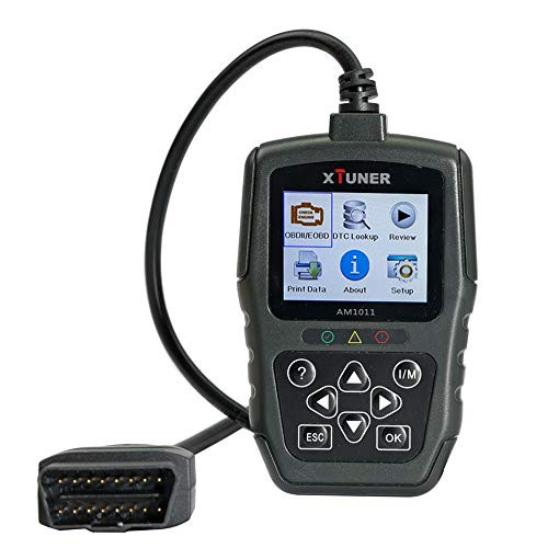 XTUNER AM1011 OBDII EOBD Plus Scan Tool Code Reader Vehicle Diagnostic Tool Update Online Support Multi Language