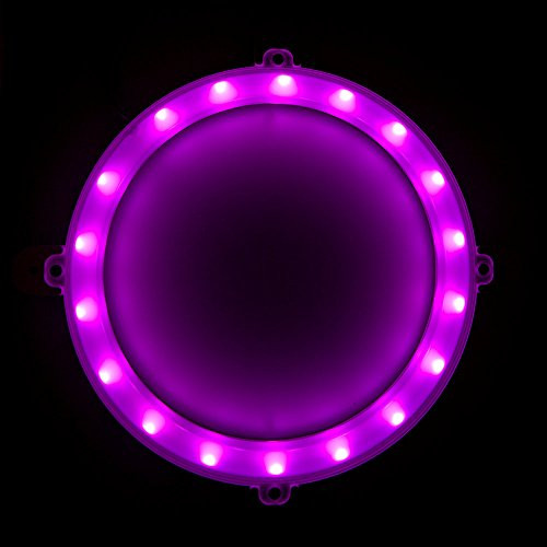 Blinngo Cornhole LED lights, Ultra Bright Standard cornhole night light for Family Backyard Bean Bag Toss Cornhole Game, Four Color Options, Long-lasting Over 72 Hours, 2 Set (pink)