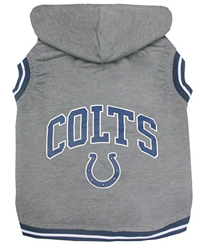 Pets First NFL Indianapolis Colts Hoodie  Small