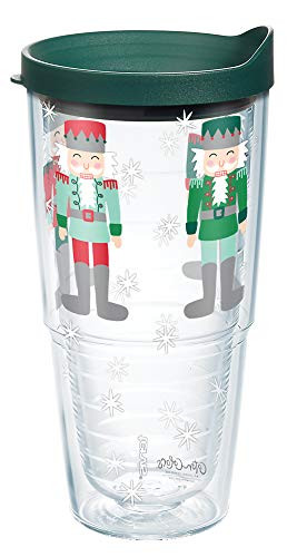Tervis Coton Colors   Christmas Nutcracker Insulated Tumbler  24oz  Clear   Tritan