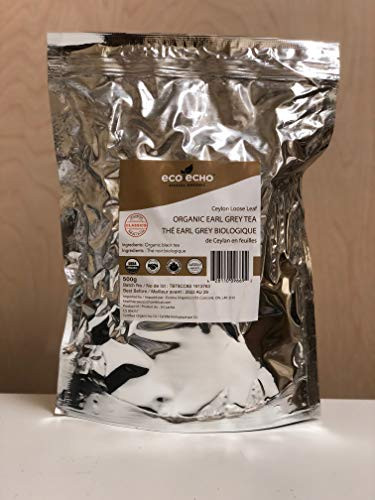 Organic Ceylon Black Tea Earl Grey Loose Leaf 500g  1 1Lb