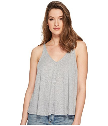 Free People Dani Tank Top Grey MD  Women s 8 10