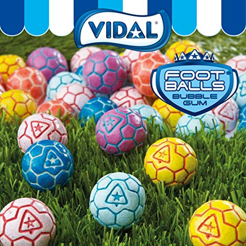 RDALE FRESH Super Sports Balls Bubble Gum 24 4packs per box  24 Tubes SOCCER GUM BALLS