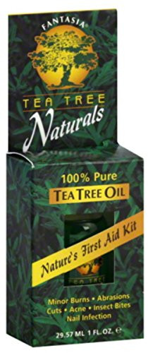 Fantasia Tea Tree Naturals 100 Pure Tea Tree Oil  1 oz  Pack of 2