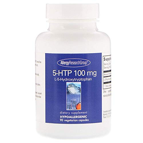 Allergy Research Group 5 HTP 100 mg 90 Vegetarian Capsules Allergy Research Group 5 HTP 100 mg 90 Vegetarian Capsules