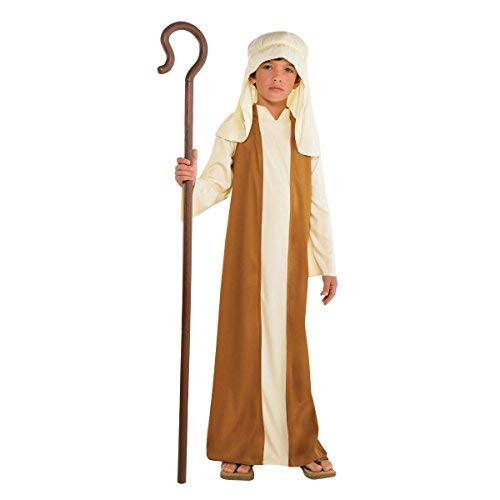 Amscan Beige Saint Joseph Costume for Boys  Bible Costumes for Kids  Large  with Included Accessories