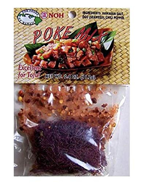 NOH Hawaiian Poke Mix 0 4 Ounce Packet Pack of 3 NOH Hawaiian Poke Mix 0 4 Ounce Packet Pack of 3