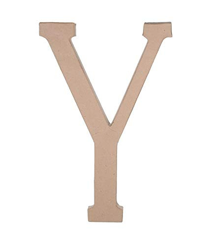 Darice 2860 Y Paper Mache Letter Y 23 5In