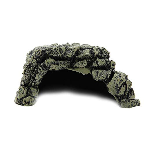 Hffheer Reptile Hideouts Turtle Basking Platform Reptile Hide Habitat Lizards Turtles Resin Hiding Cave Ornament for Aquarium Reptile Terrarium L Hffheer Reptile Hideouts Turtle Basking Platform Reptile Hide Habitat Lizards Turtles Resin Hiding Cave Ornament for Aquarium Reptile Terrarium L