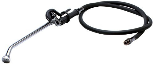 T S Brass B 0955 Spray Assembly with 4 Feet Reinforced Pvc Hose and Self Closing Spray Valve