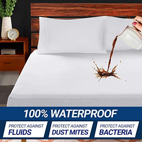 Supremo Craft Twin Mattress Protector 100 Waterproof Terry Cotton Breathable Ultrasoft Noiseless Mattress Pad Deep Pocket Premium Fitted Vinyl Free Twin Mattress Cover Supremo Craft Twin Mattress Protector 100 Waterproof Terry Cotton Breathable Ultrasoft Noiseless Mattress Pad Deep Pocket Premium Fitted Vinyl Free Twin Mattress Cover