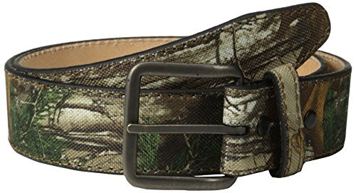 RealTree Camo Men s Camouflage Belt Leather Lining  Realtree Xtra Camo  36