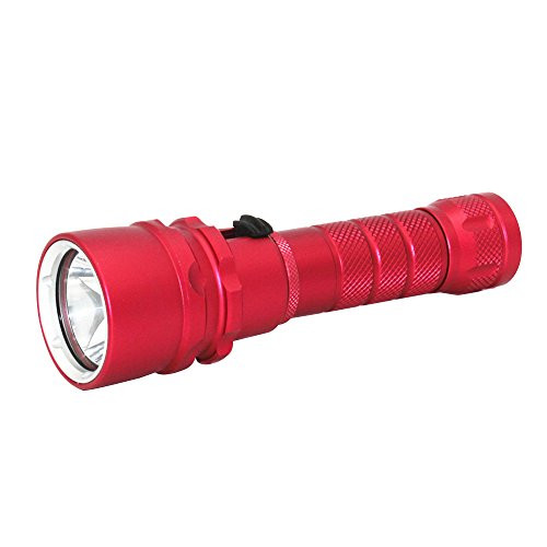 KC Fire LED Scuba Diving Flashlight Torch, 1100 Lumen XM-L2 LED Diving Waterproof Torch for Outdoor Under water Sports,18650 Battery and Charger Included KC Fire LED Scuba Diving Flashlight Torch, 1100 Lumen XM-L2 LED Diving Waterproof Torch for Outdoor Under water Sports,18650 Battery and Charger Included