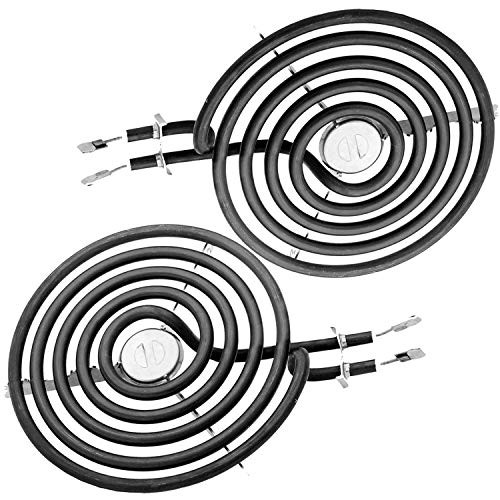 WB30M1 Surface Element  2 Pack  by PartsBroz   Compatible with General Electric Ranges   Cooktops   Replaces AP2634727  2912  340523  AH243867  CH30M1  EA243867  PS243867  WB30M0001  WB30X5071