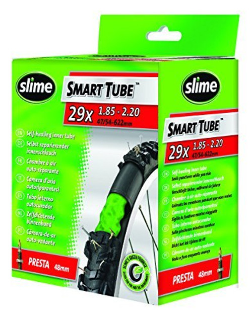Slime Smart Presta Valve Inner Tube  29 X 1 85 2 2  by Slime